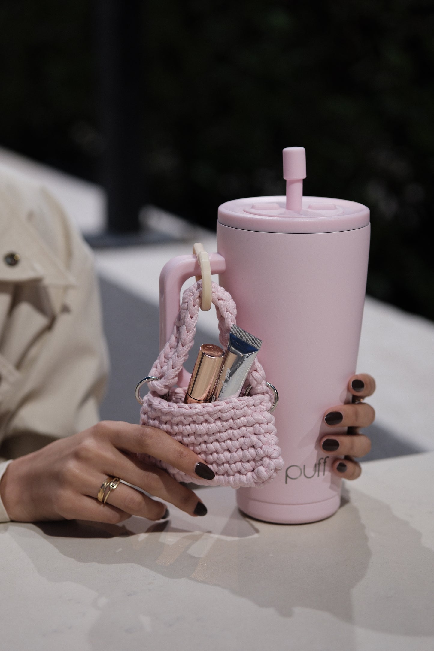 Lip gloss Crochet bag, Pre-order