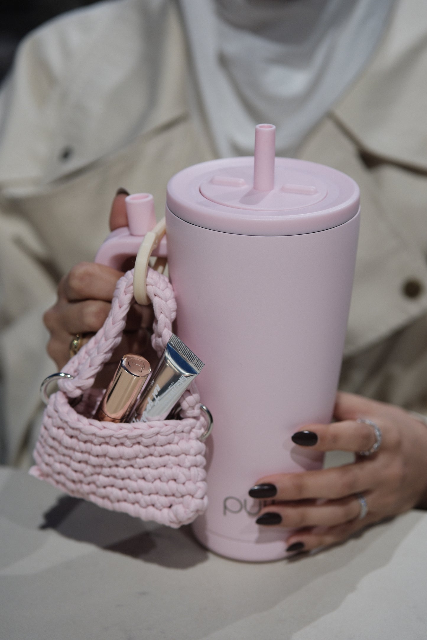 Lip gloss Crochet bag, Pre-order