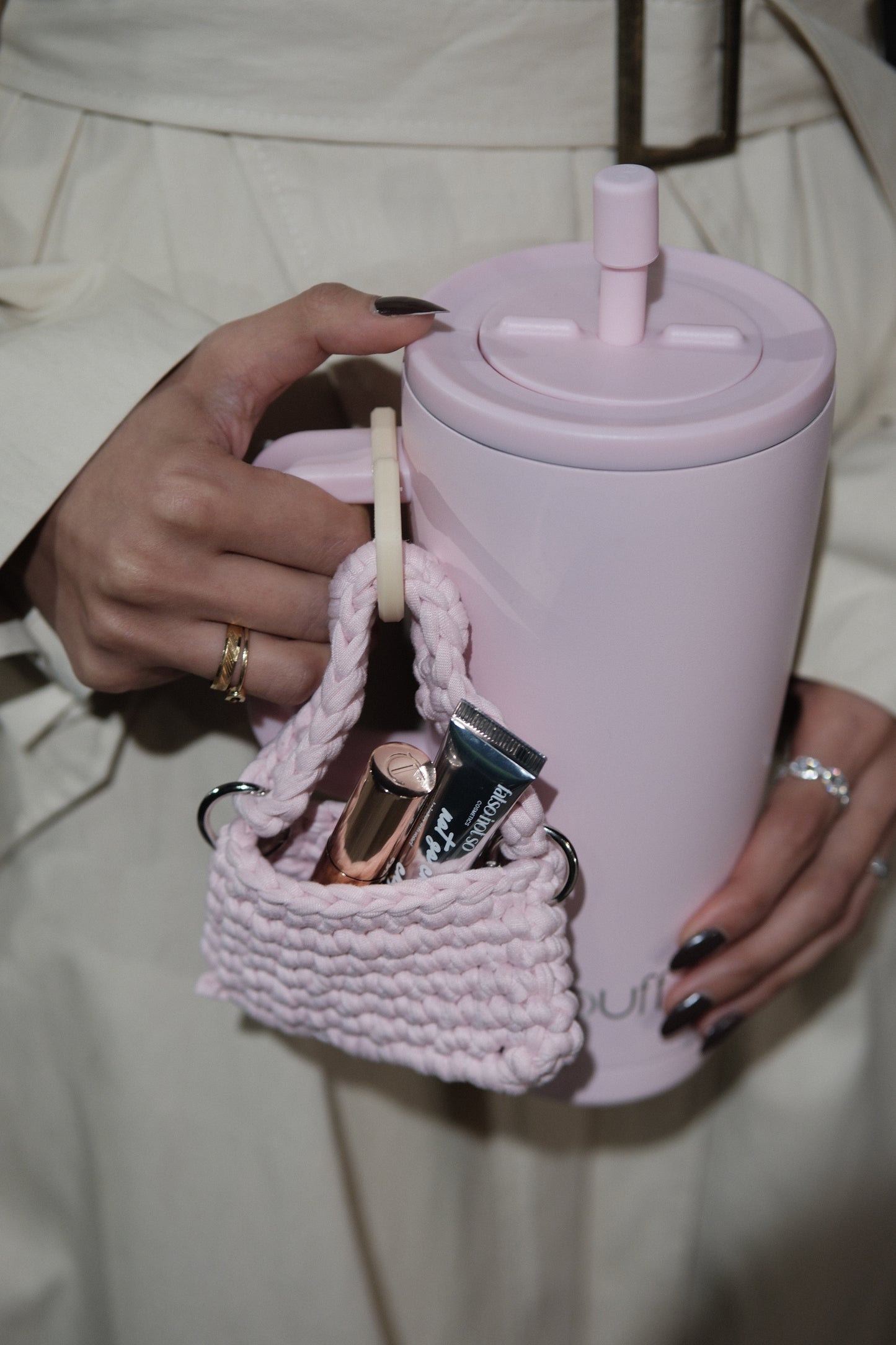 Lip gloss Crochet bag, Pre-order