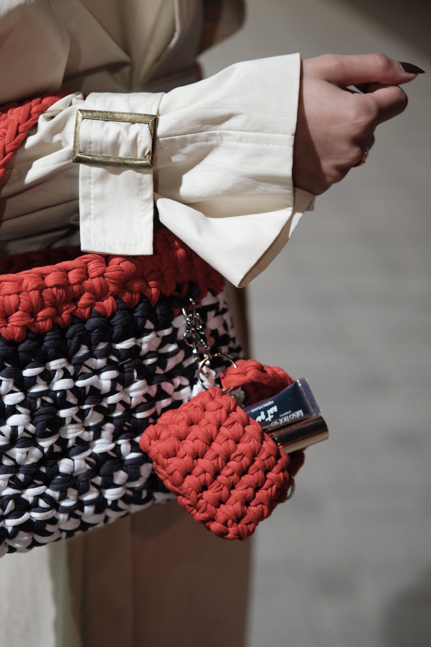 Lip gloss Crochet bag, Pre-order